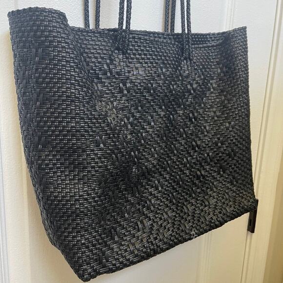 Tin Marin Tote Bag black weaved - Picture 12 of 13
